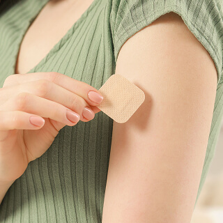 Botox and needle